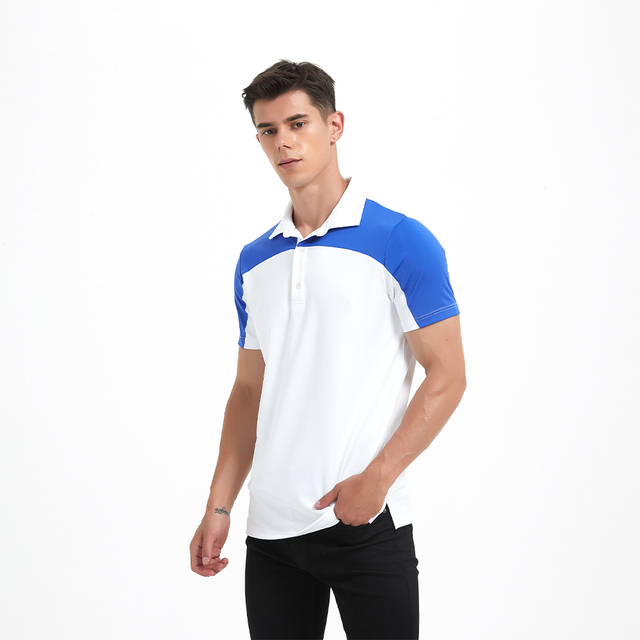 Breathable Golf Sportswear Equestrian Shirt Short Sleeve for Men