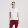 Short Sleeve Polo Polyester Breathable Equestrian Shirt